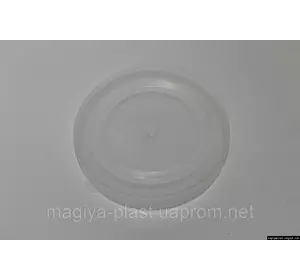 Пластмассовая полиэтиленовая крышка на стеклянную банку Ø8 см (натуральный цвет)