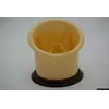 Пластиковая подставка-сушка для столовых приборов "Пенек" (бежевый+коричневый цвет)
