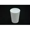 Пластиковый стакан 300 мл с вылитым узором с наружной стороны (белый цвет)