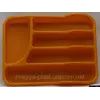Пластиковый прямоугольный лоток-вкладыш в шуфлядку для столовых приборов 34см х 26см (оранжевый цвет) Пластиковый прямоугольный лоток-вкладыш в шуфлядку для столовых приборов 34см х 26см (оранжевый цвет)