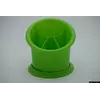 Пластиковая подставка-сушка для столовых приборов "Пенек" (салатовый цвет)