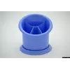 Пластиковая подставка-сушка для столовых приборов "Пенек" (голубой цвет)