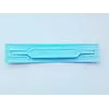 Пластмассовая ручка-скоба для картонной коробки с подложкой 17.5 см х 3.5 см (разные цвета)