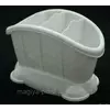 Пластиковая подставка-сушка для столовых приборов "Овальная" (мраморный цвет)