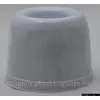 Пластиковая круглая подставка под ершик для унитаза (мраморный цвет)