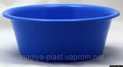 Пластиковая круглая миска 8л Ø36см (разные цвета)