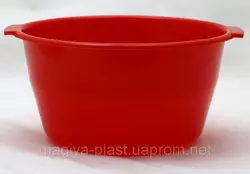 Пластиковая круглая миска 4л Ø26см с ручками (разные цвета) Пластиковая круглая миска 4л Ø26см с ручками (разные цвета)
