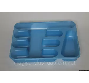Пластмассовый прямоугольный лоток-вкладыш в шуфлядку для столовых приборов 33см х 26см "классик"(разные цвета) Пластмассовый прямоугольный лоток-вкладыш в шуфлядку для столовых приборов 33см х 26см "классик"(разные цвета)
