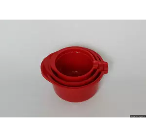 Миска для миксера 3 в 1 (цв.красный) Миска для миксера 3 в 1 (цв.красный)