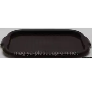 Пластиковый прямоугольный поднос с ручками (разные цвета) Пластиковый прямоугольный поднос с ручками (разные цвета)