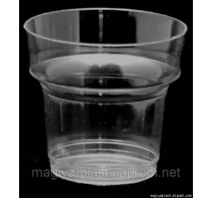 Пластиковый стакан 180 мл из полистирола (натуральный цвет)