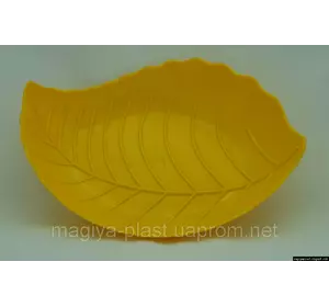 Блюдо "Листочек" (цв.желтый) Блюдо "Листочек" (цв.желтый)
